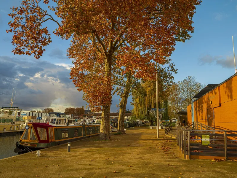Le port de la jonction à Nevers