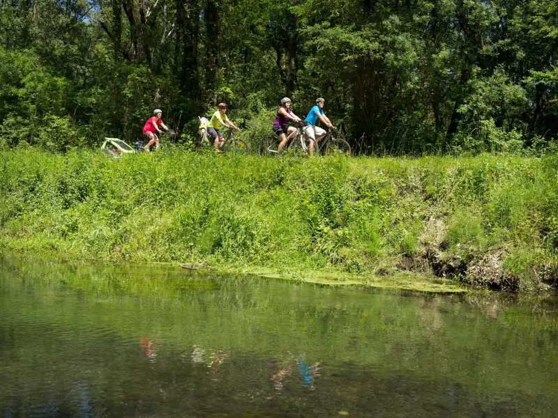 ViaRhôna en famille autour de Valence