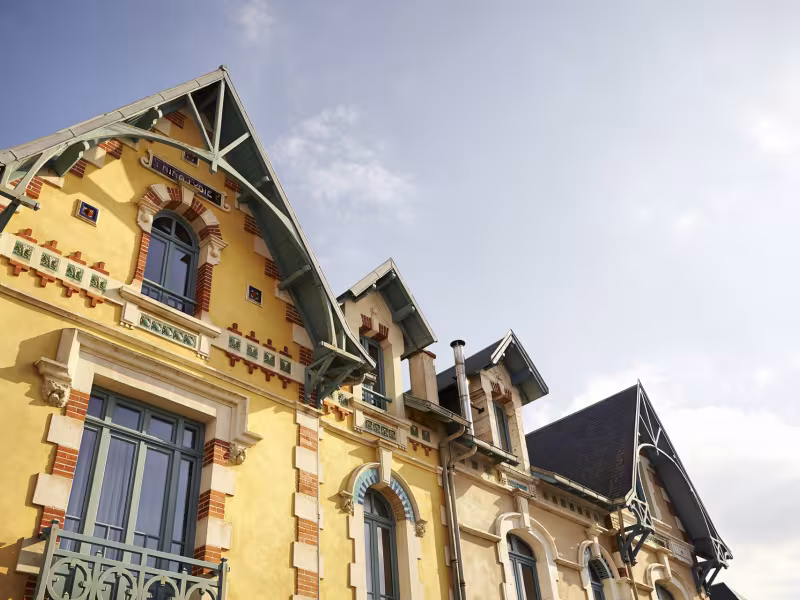 Les villas balnéaires à Châtelaillon Plage