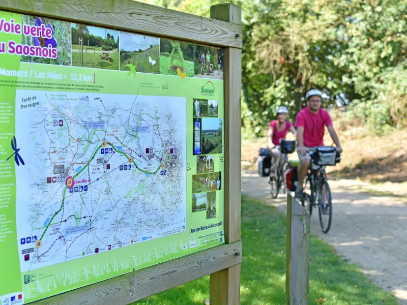 Voie verte Saint-du-Val - Sarthe à vélo
