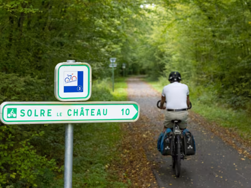 Voie verte de l'Avesnois à vélo - Scandibérique