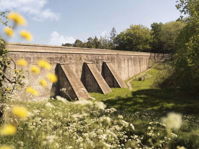 Barrage du lac de Vioreau