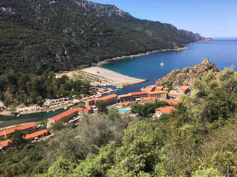 Plage et golfe de Porto
