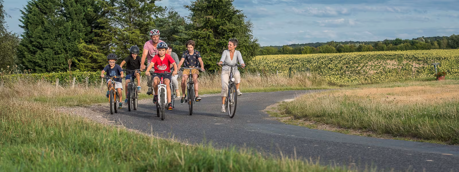 Balade à vélo vers La Salandière