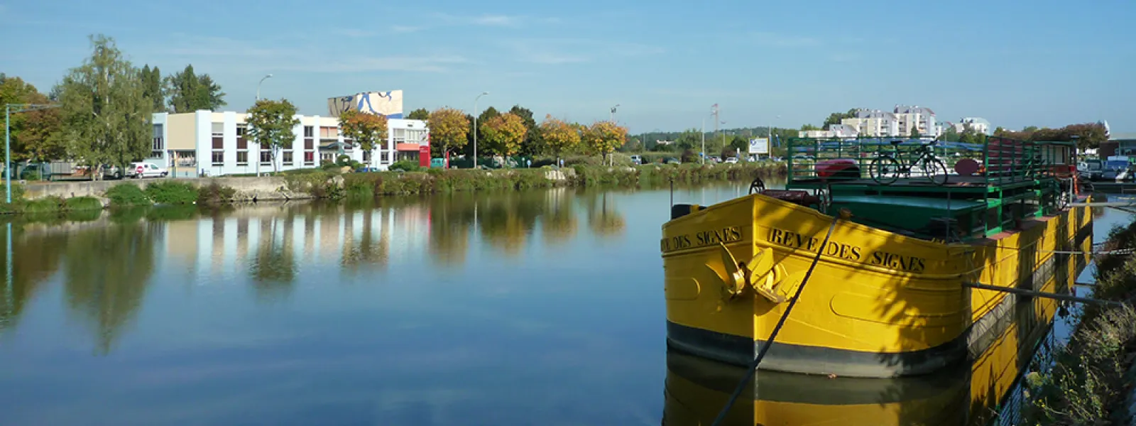 Le port de Montceau-les-Mines - EuroVelo 6 & Canal du Centre