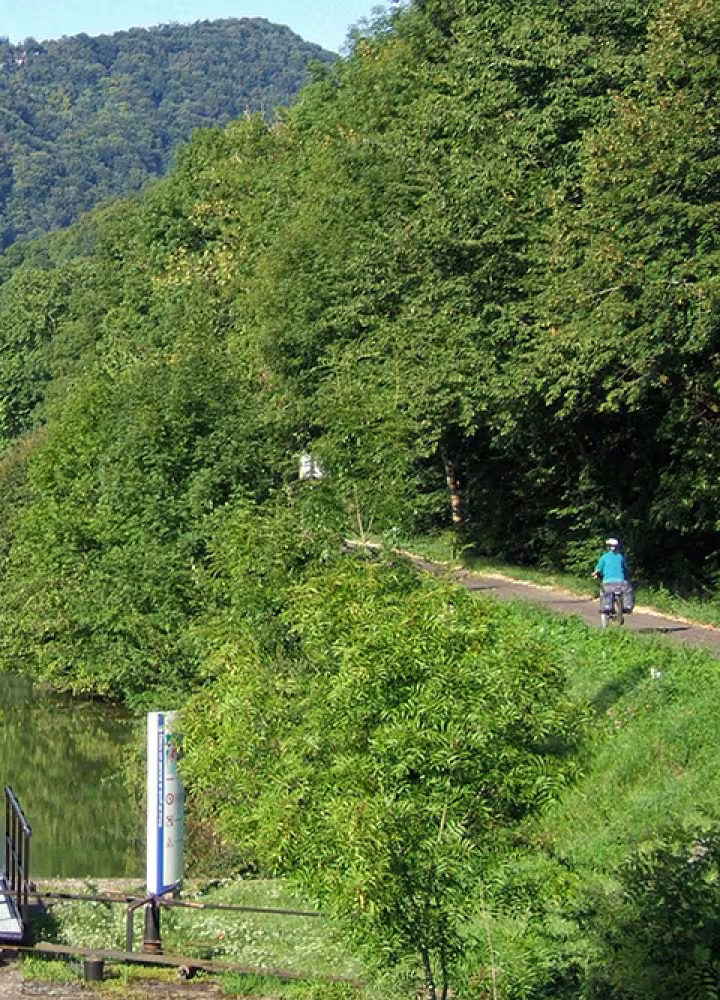Baume-les-Dames, au bord du Doubs