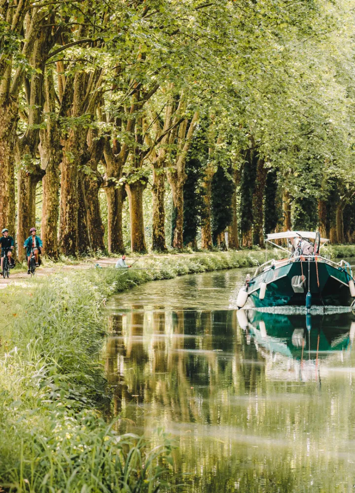 Sur le canal de Garonne vers Le Mas d'Agenais