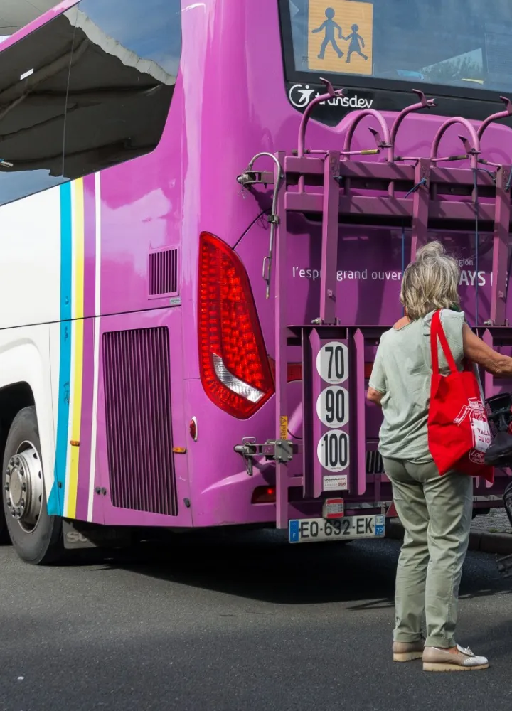 Transporter son vélo dans un car