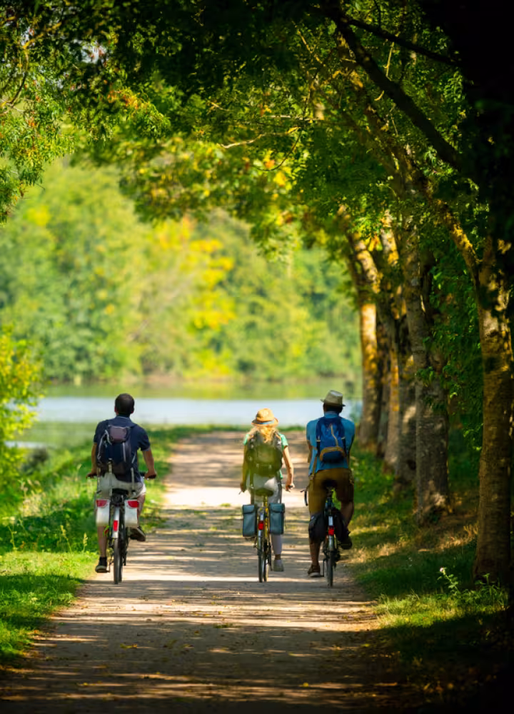 Voie verte au bord de l'eau - La Vélobuissonnière