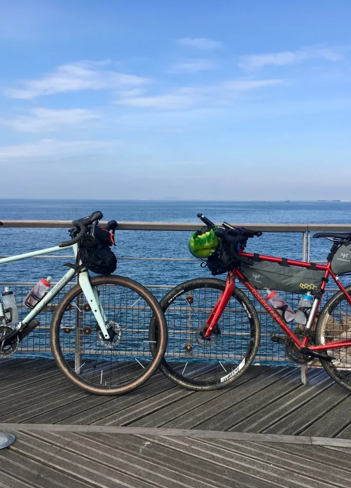 Gravel équipés "bikepacking"