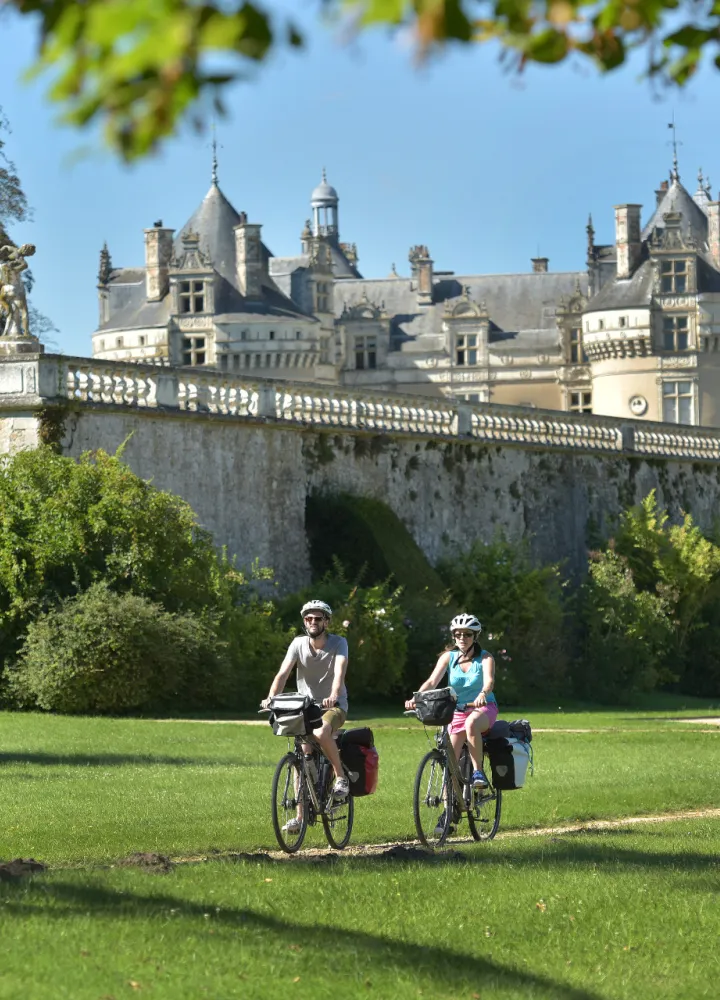 Le Château du Lude - Loir Valley auf dem Fahrrad