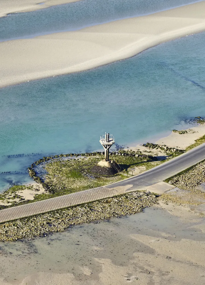 Le Gois à marée basse