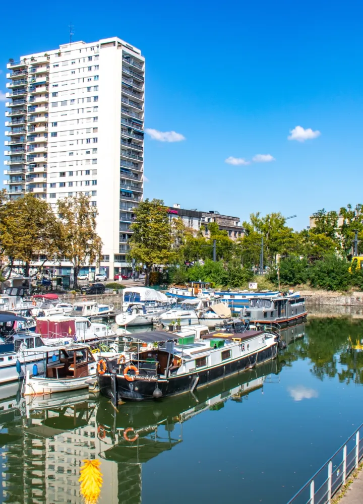 Le port de plaisance de Mulhouse