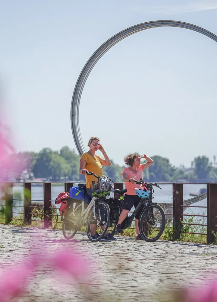 L'Île de Nantes à vélo
