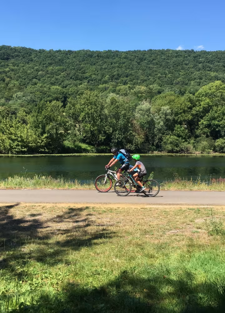 À vélo sur l'EuroVelo 6
