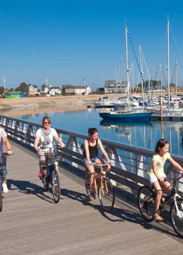 Voyage à vélo à Perros Guirec