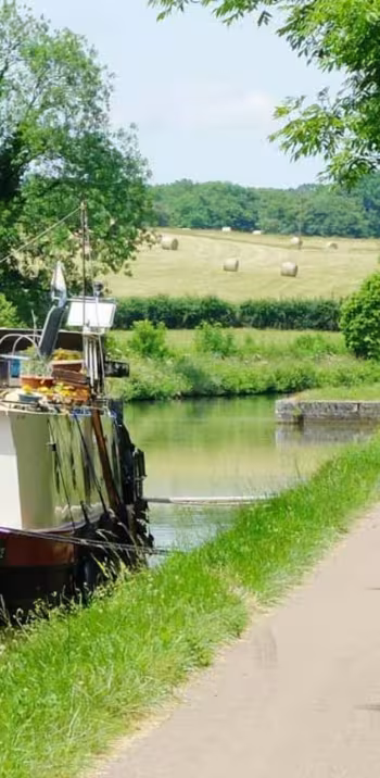 Canal du Nivernais avec Grand Angle
