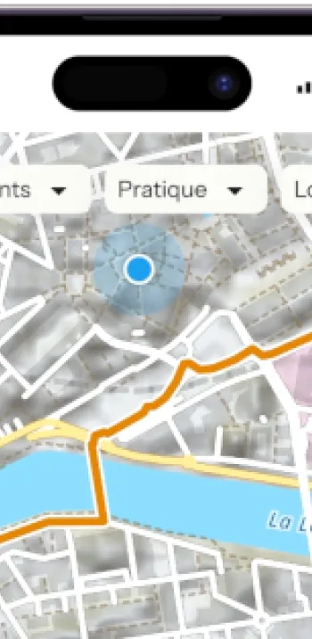 Application France VĂ©lo Tourisme - ĂȘtre gĂ©olocalisĂ©