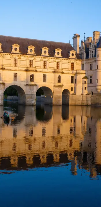 Château de Chenonceau en soirée