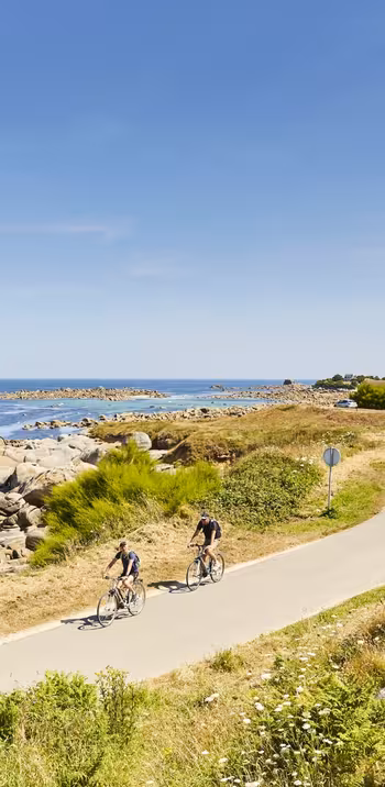 La côte des sables entre Roscoff et Plouescat