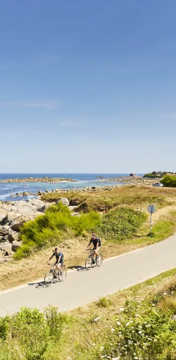 La côte des sables entre Roscoff et Plouescat