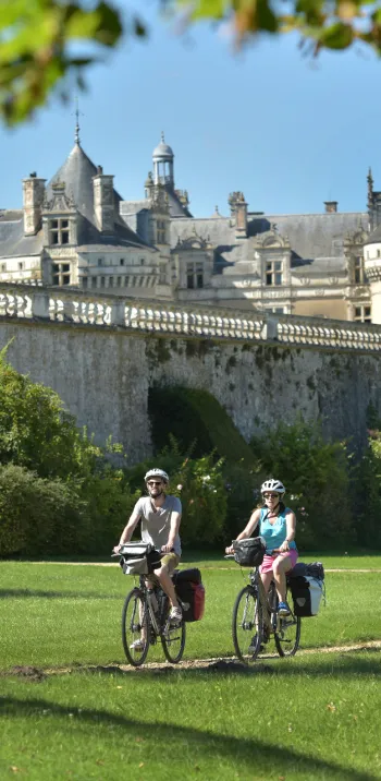 Le Château du Lude - Loir Valley auf dem Fahrrad