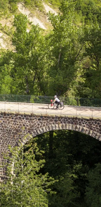 Un Monde à Vélo sur Via Fluvia