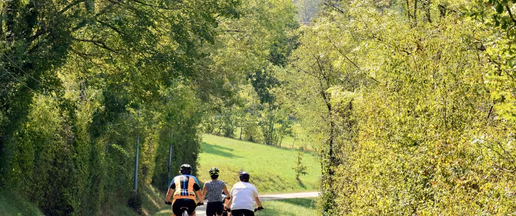 Sur la Vallée de la Baïse à vélo