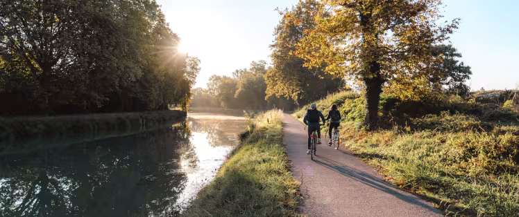 Voyage en duo sur le Canal des 2 Mers à vélo