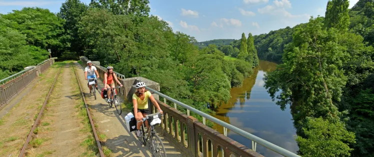 La vallée de la Mayenne à vélo