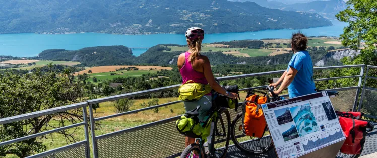 Belvédère à Saint-Appolinaire - La Durance à vélo