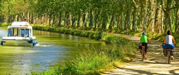 Canal des 2 mers à vélo avec La Bicyclette verte