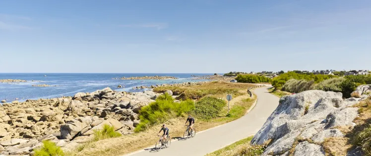 La côte des sables entre Roscoff et Plouescat