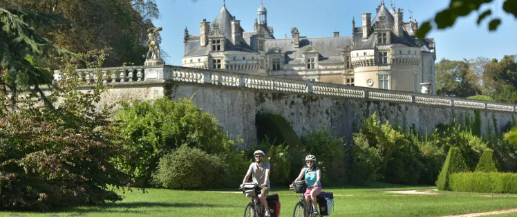 Le Château du Lude - Loir Valley auf dem Fahrrad