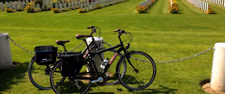 Mémorial de Bayeux à vélo