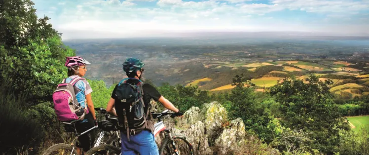 Traversée du Beaujolais tout-terrain