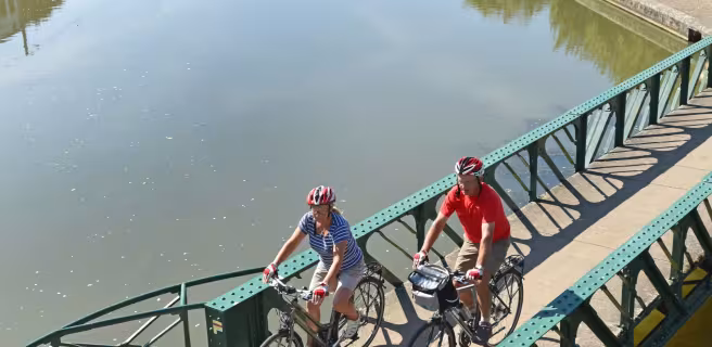Des châteaux et un canal historique - Boucle vélo n°9