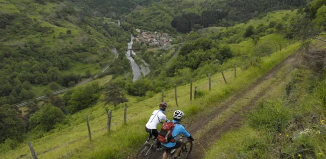 Fietsverbinding Langeac / Saugues