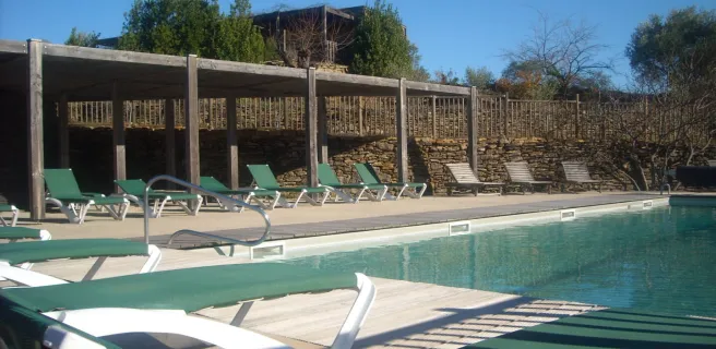 la piscine, le matin 