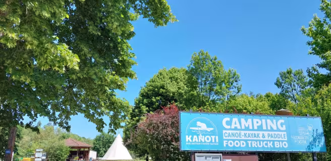 Camping du Haut Rhone Sauvage - Kanoti