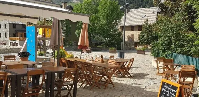 Terrasse en été