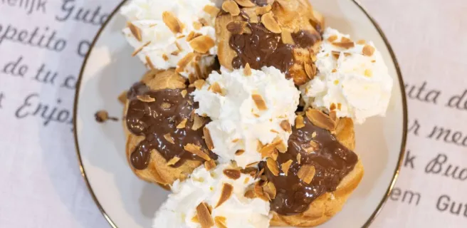 Le profiteroles de l'auberge