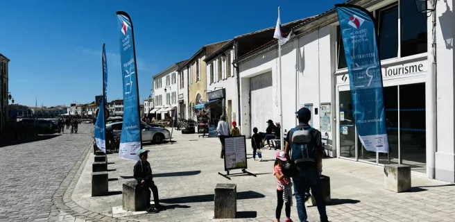 Entrée principale du Bureau d'Accueil