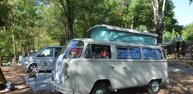 Aire de camping-car Les Gorges de l'Hérault