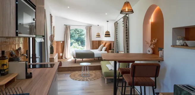 Intérieur du chalet