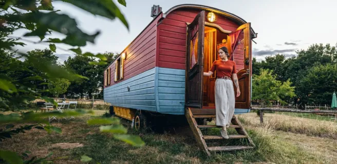 Manoir du Bois Joly - Roulotte Art Déco