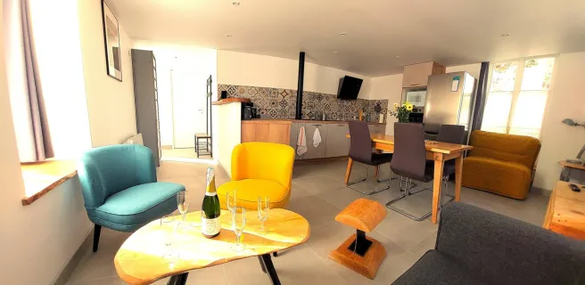 Les pieds dans l'Orne - Gîte Le héron