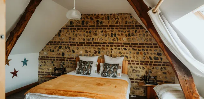 Maison d'Hôtes POMME de PAILLE dans Ecolodge Entre Mer et Campagne