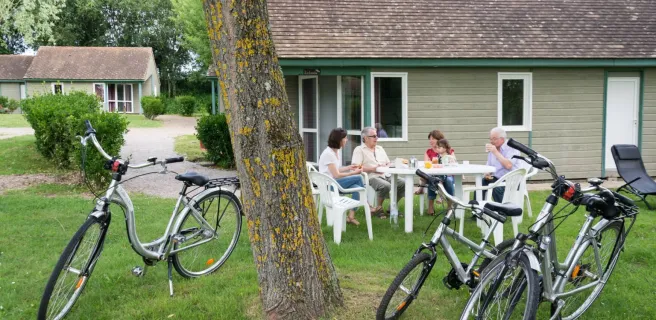 Village de chalets au camping de la Chabotière