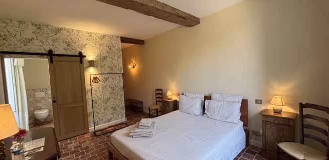 Le Prieuré Saint Pierre - Les Hortensias, chambre 2 à 3 personnes
